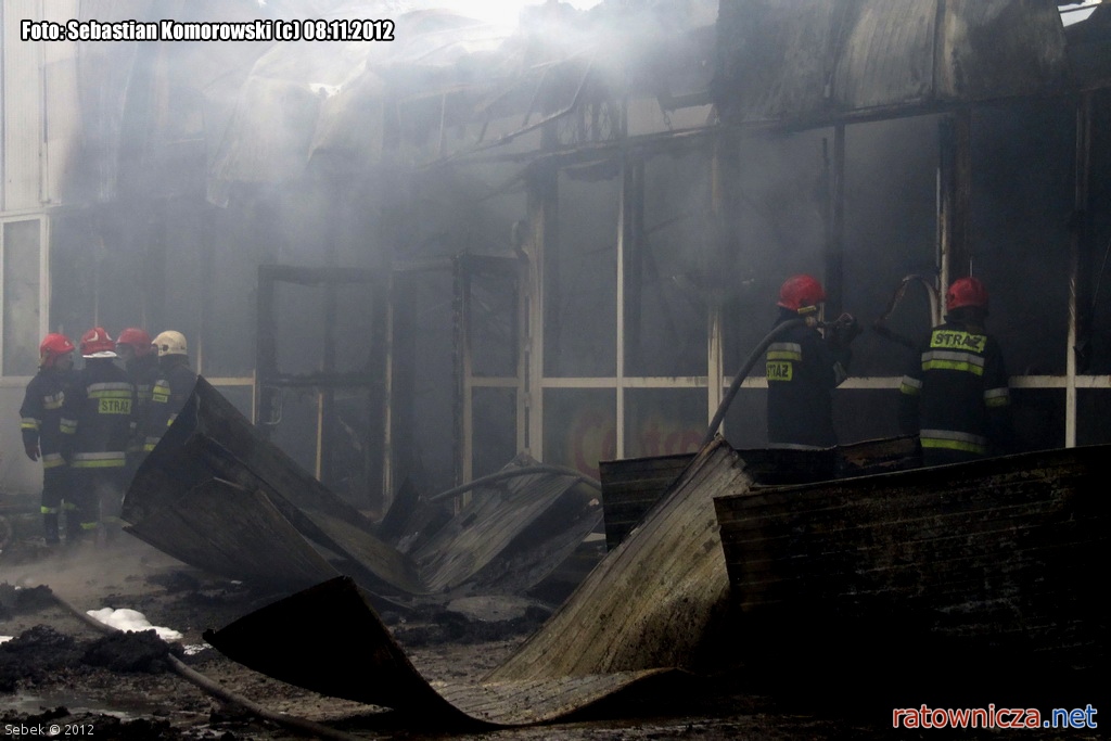 Pożar hali na Przybyszewskiego w Łodzi [10]