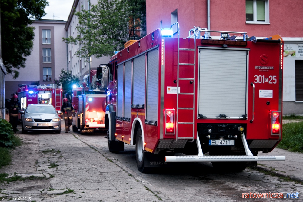 Fałszywy alarm o pożarze szkoły przy ul. Pacanowskiej w Łodzi