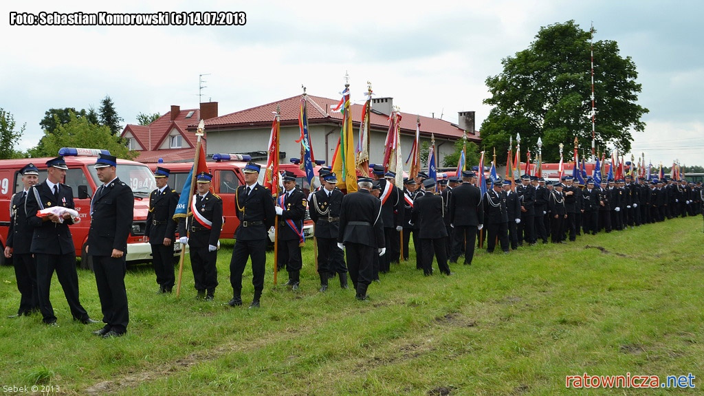 Obchody 65-lecia istnienia Ochotniczej Straży Pożarnej w Bronisinie