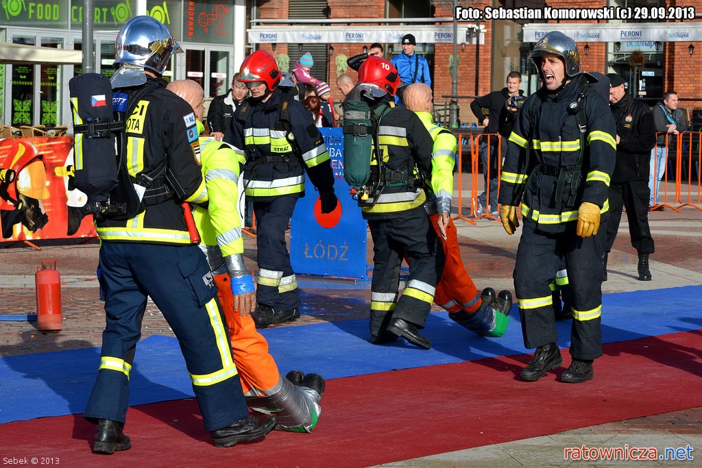 Zawody Firefighter Combat Chalange w Łodzi