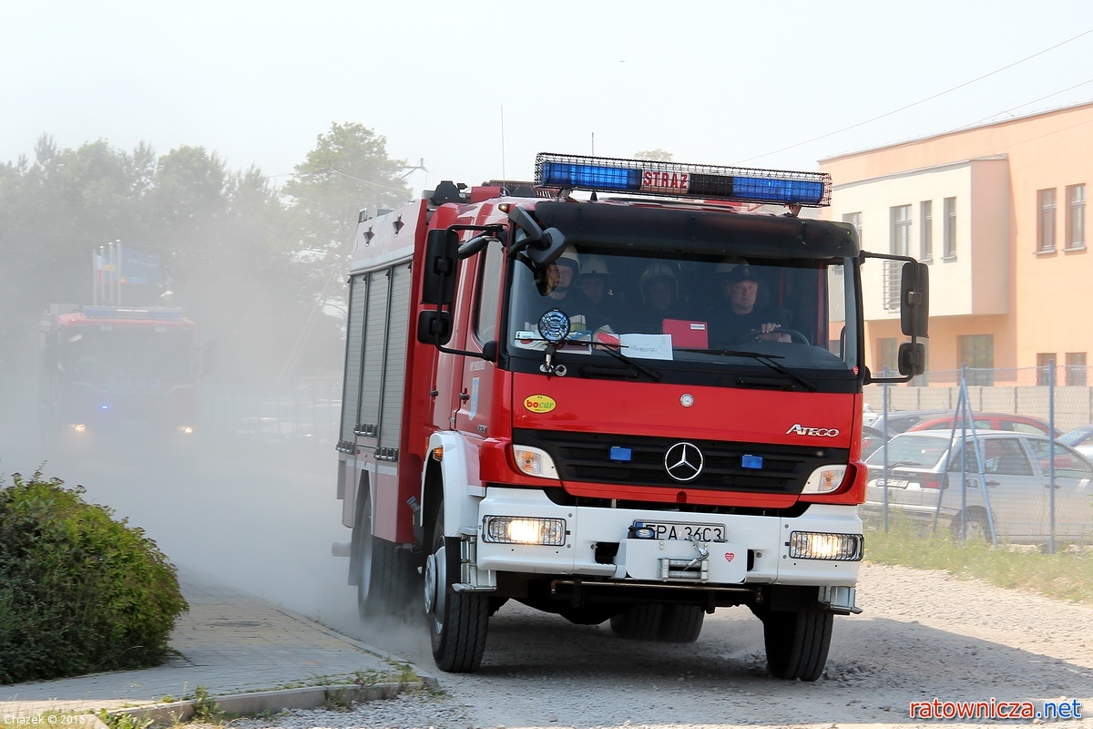 Powiatowe manewry jednostek ochrony przeciwpożarowej 