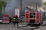Pożar hali magazynowej przy ul. Karniszewickiej w Pabianicach [35]