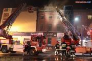 Pożar centrum handlowego przy ul. Zgierskiej w Łodzi [4]