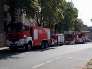 Pożar budynku przy ul. 28 Pułku Strzelców Kaniowskich w Łodzi [1]