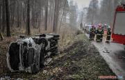 Wypadek busa na wyjeździe z Olsztyna [6]