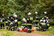 Powiatowe manewry jednostek ochrony przeciwpożarowej "Szpital 2014" w Pabianicach [3]