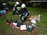 Powiatowe manewry jednostek ochrony przeciwpożarowej "Szpital 2014" w Pabianicach [14]