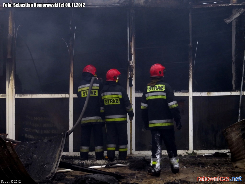 Pożar hali na Przybyszewskiego w Łodzi [12]