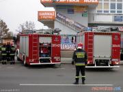 Pożar kiosku w pawilonie handlowym przy ul.Tatrzańskiej 42/44 w Łodzi [3]