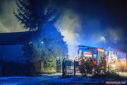 20.01.2026. Pożar budynku w m. Leokadiew [1]