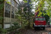 27.04.2025. Pożar pustostanu przy ul. Szpitalnej w Tuszynie [4]