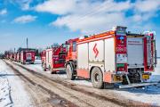 09.02.2026. Pożar budynków gospodarczych w m. Grójec Mały [1]