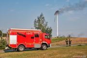 17.09.2024. Pożar Gondoli Turbiny Wiatrowej w m. Teodorów [8]