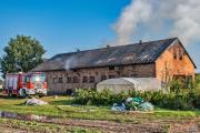 03.09.2026. Pożar budynku gospodarczego w m. Zagórki