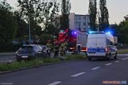 22.05.2026r. - Wypadek na ul. Retkińskiej przy al. Wyszyńskiego w Łodzi [1]