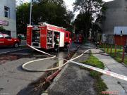 Pożar mieszkania przy ul. Sprawiedliwej w Łodzi [2]
