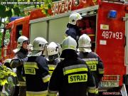 Powiatowe manewry jednostek ochrony przeciwpożarowej "Szpital 2014" w Pabianicach [8]